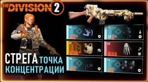 Стрега и Точка концентрации ⚡ ПВЕ билд ⚡ Зеленый сет ⚡ Претенденты на победу ⚡ Division 2