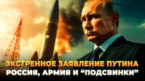 Экстренное заявление Путина: Армия, Россия и Подсвинки