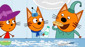 Три Кота — Мультфильм для Детей | Кухня | Три Кота Мультик Смотреть | Развивающая Игра