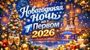 Анонс | Новогодняя ночь на Первом 2026