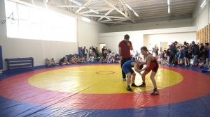 ГРБ. 2014-2015 г.р. Вес 41 кг. За 3 место Чеченко Юрий (Новопокровская)-Григорян Самвел (Армавир)