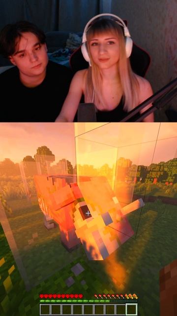 Девушка Угадывает Мобов из Майнкрафт #shorts смотреть онлайн