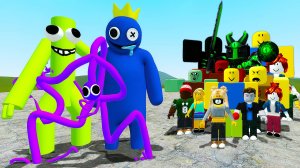 РАДУЖНЫЕ ДРУЗЬЯ ПРОТИВ РОБЛОКС, RAINBOW FRIENDS VS ROBLOX