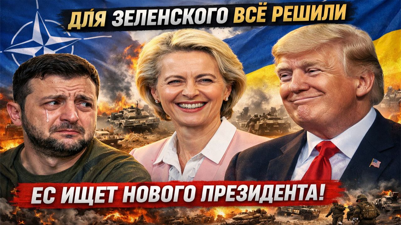 Новости СВО на 19 Декабря - Европа ищет нового президента Украины!?  Последние новости сегодня 19.12 смотреть онлайн
