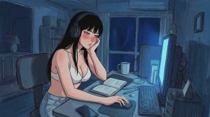 Glowing Monitor Dreams 🎧Lofi Hip Hop | Ambient