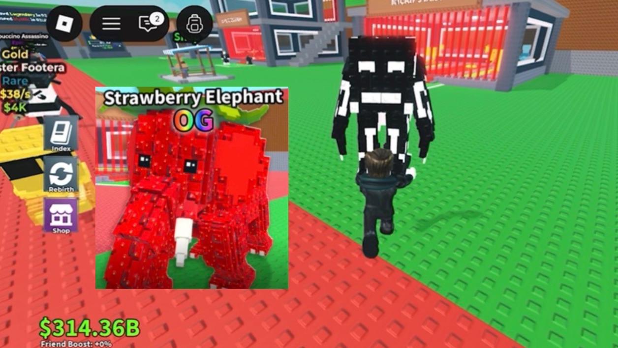 Украли Brainrot пока я воровал в Укради Брейнрот Роблокс смотреть онлайн