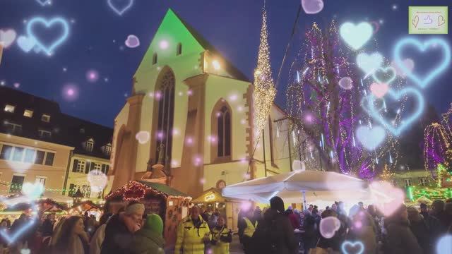 🇩🇪  Фрайбург, Германия! Рождественская магия, которую все упускают по пути в Эльзас! 🎅