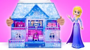 🖼 От снега к блеску! ❄️ Ремонт замка Эльзы своими руками! →