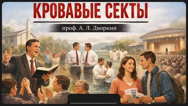 КРОВАВЫЕ СЕКТЫ _ проф. А. Л. Дворкин смотреть онлайн