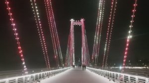 А как зовут тебя Богиня.Виноградовский вантовый
мост.Красноярск