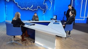 Первый канал показал студию, где будут проходить "Итоги года с Владимиром Путиным".