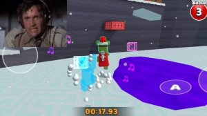 SBA КАК ПРОЙТИ МИССИЮ ТРИСТОПИО ПАРКУР В СНЕЖНОЙ ДОЛИНЕ