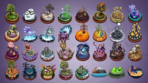 Все Острова - Мои Поющие Монстры Версия 5.2 - (My Singing Monsters, Msm All Island,  Мсм)