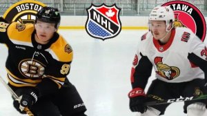 ХОККЕЙ НХЛ.  БОСТОН - ОТТАВА.  ТЕКСТОВАЯ ОНЛАЙН ТРАНСЛЯЦИЯ.