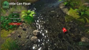 Bottle Can Float — Геймплей на ПК 🍃 | Расслабляющая игра о плавающей бутылке — Без комментариев 🔇