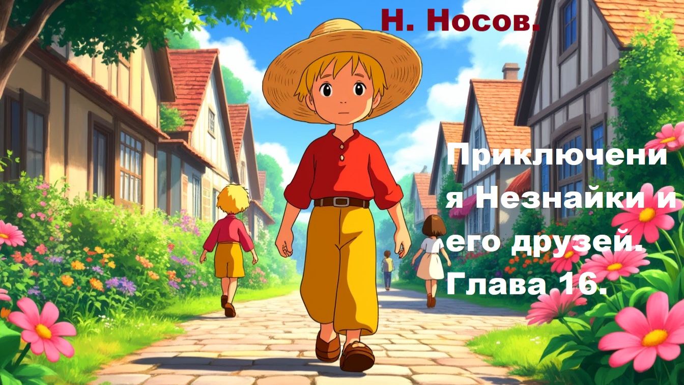 Н. Носов. Приключения Незнайки и его друзей. Глава 16.