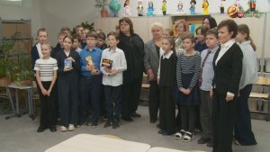 Школьники из Серпухова получили весточку от участника спецоперации