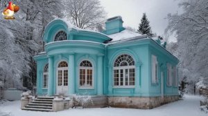 Сказочный дом мечты – 3D идея для вдохновения с планировкой и интерьером 🏡🏚️🏠 вариант (489)