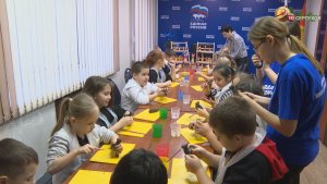 В Серпухове провели мастер-класс в рамках акции «Подарок Деда Мороза»