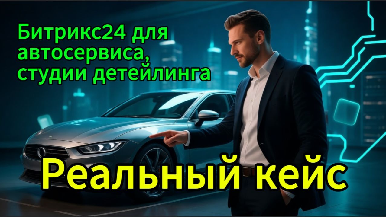 Битрикс24 для автосервиса, студии детейлинга смотреть онлайн