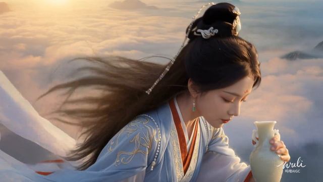 Будильник Хань Ли. Путешествие к бессмертию. @duanjuxixi ИИ. AI. Фан Арт.