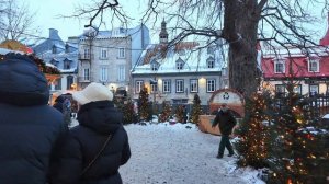 Канада. Прогулка по рождественской ярмарке 2025 в Квебеке