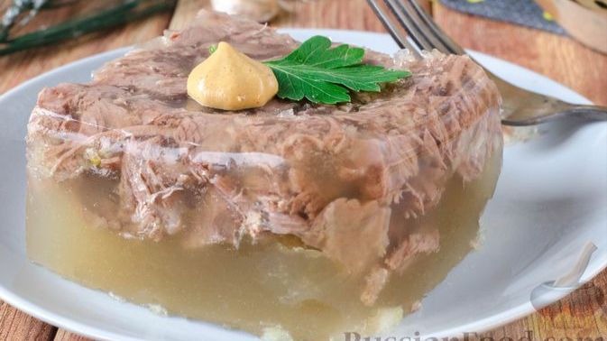 Холодец для омоложения и похудения рецепт