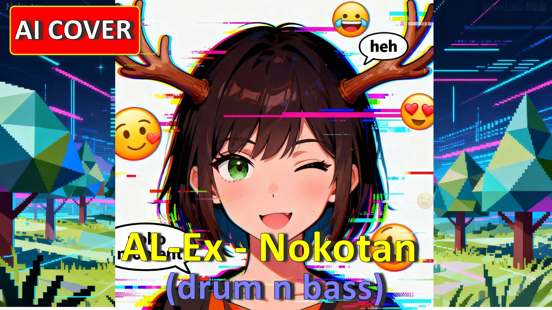 AL-Ex - Nokotan (drum n bass) AI cover смотреть онлайн