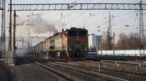 Тепловоз 2ТЭ10М-3541. Звук 10Д100.
