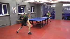 1/4 ф. МИКСТ 31 очко Закзун/Орлова (1172) - Далида/Кузнецова (965) 14.12 настольный теннис СПб