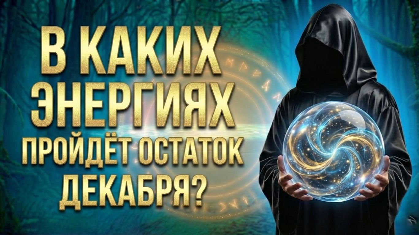 В каких ЭНЕРГИЯХ пройдёт остаток декабря? (Вариант 2)💕