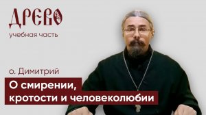 О смирении, кротости и человеколюбии ч4. I иерей Димитрий Бугунов I ДРЕВО обучение