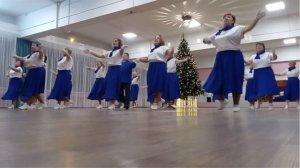 Новогодний флеш моб 2025