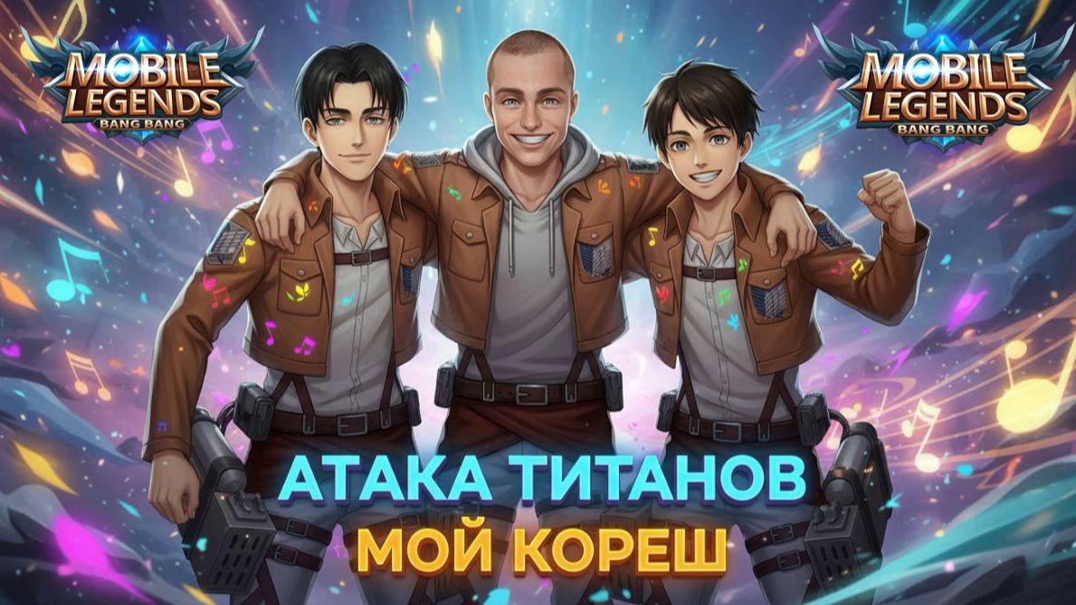Шок-контент: выбиваем самые крутые скины Атака Титанов в Mobile Legends!