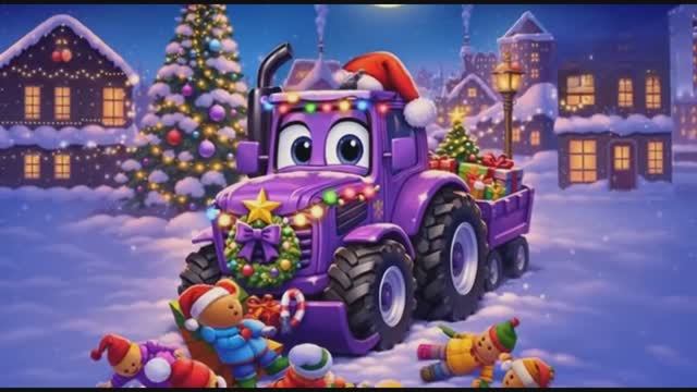 САМАЯ ДОБРАЯ НОВОГДНЯЯ ПЕСЕНКА ПРО ТРАКТОРА! СИНИЙ ТРАКТОР! КРАСНЫЙ ТРАКТОР!