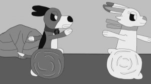 Чёрно-белое и всё-такое - Неприятности бигля/Black, White and All That - Beagle in a Pickle