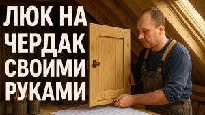 Люк на чердак своими руками