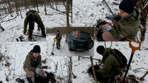 Зимний коп в заснеженном старинном лесу. Сезон 2025