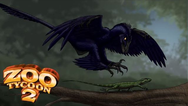 Microraptor Exhibit Speed Build - Zoo Tycoon 2 (360p)