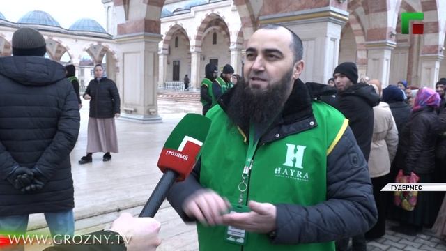 Социальная организация «Хайра» провела благотворительную акцию в Гудермесе