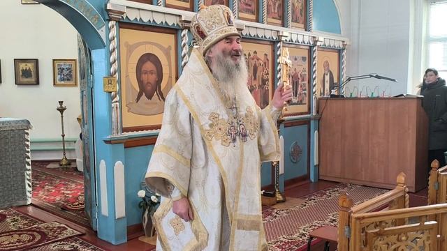 Проповедь митрополита Иоанна в 27-ю Неделю по Пятидесятнице в Покровском храме с. Чкарино смотреть онлайн