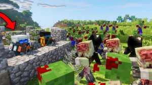 Защита СЕКРЕТНОГО БУНКЕРА с ЛОВУШКАМИ! 100 Дней в ЗОМБИ АПОКАЛИПСИСЕ в Майнкрафт! СЕРИАЛ