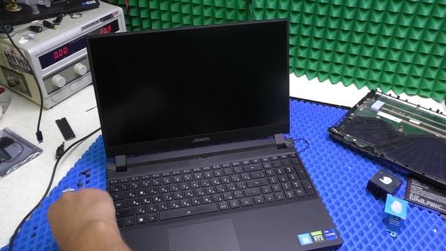 За что я люблю компьютерные сервисы или Ремонт игрового ноутбука AОRUS 5 SE. Не виноватая я он сам