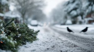 Птицы начали загадочно умирать около новогодних украшений в Краснодаре