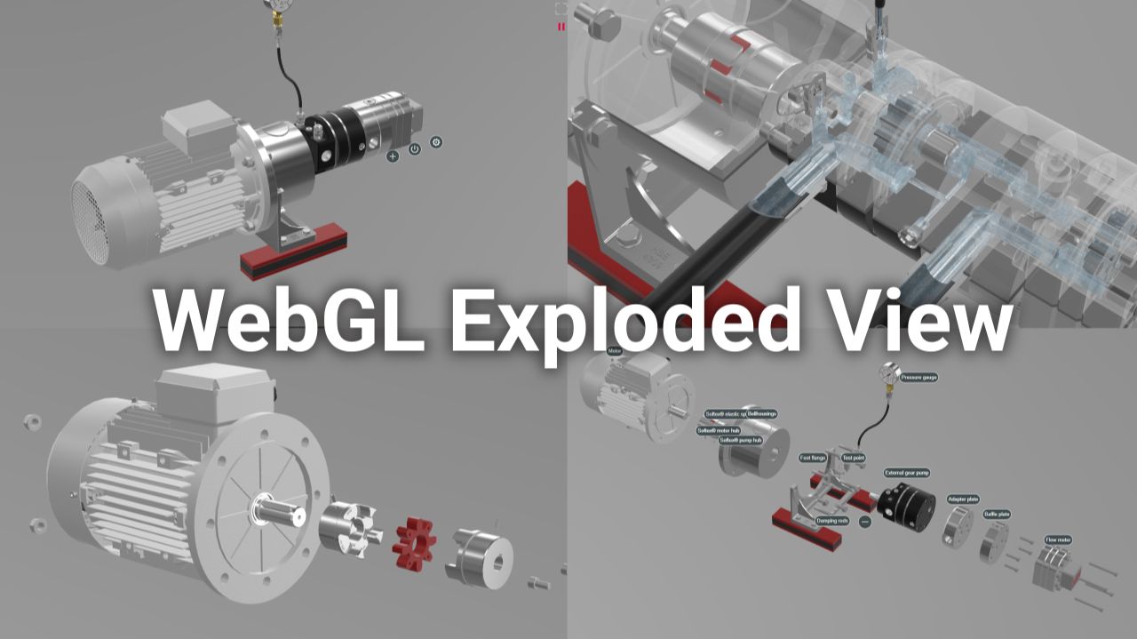 Гидравлический насос: интерактивный 3Д-демонстратор техники с разборкой