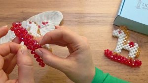 Лошадка из бусин 2 часть