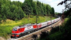 Путешествуем по России в сопровождении попурри советских песен.