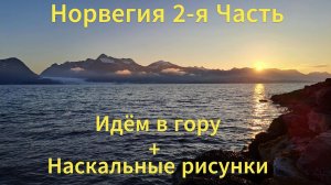Норвегия Часть 2-я Идём в гору и смотрим наскальные рисунки древних людей !