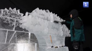 В Петербурге создают ледяные скульптуры для фестиваля «КроншЛёд»