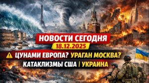 СРОЧНО! Катаклизмы 18.12.2025 — США под водой, Европа в опасности, Украина
